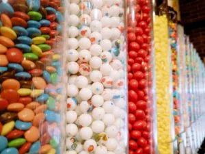 Candy and sweet treats can be harmful to the health of your teeth